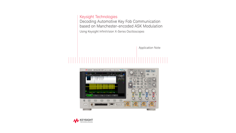 Decoding Automotive Key Fob Communication based on ASK Modulation